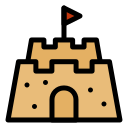 castillo de arena icon