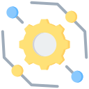 diagrama de proceso icon