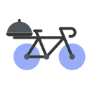 bicicleta de reparto icon