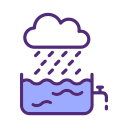 agua de lluvia icon