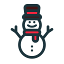 muñeco de nieve icon