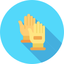 guantes de la mano icon