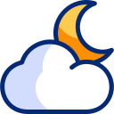 noche nublada icon