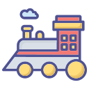 carga del tren icon