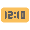 reloj digital icon