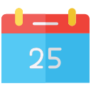 25 calendario icon