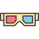 gafas 3d icon