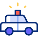 coche de policía animated icon