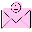 dirección de correo electrónico icon