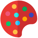 color de la paleta icon