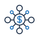 distribución de riqueza icon