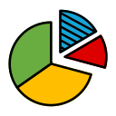 gráfico circular icon