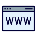 sitio web icon