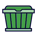 contenedor de basura icon