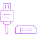 conector del cable 