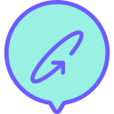 girar flecha icon