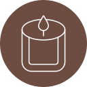 vela aromática icon