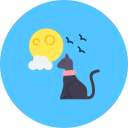 gato negro icon