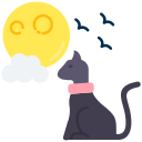 gato negro icon