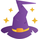 sombrero de bruja icon