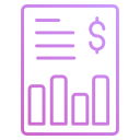 informe financiero icon