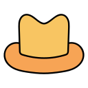 sombrero de vaquero icon