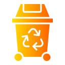 tacho de reciclaje icon