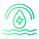 energía del agua icon