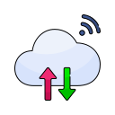 Cloud storage icon