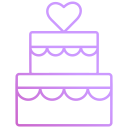 pastel de boda icon