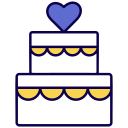 pastel de boda icon