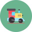 tren de juguete icon