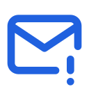 correo de advertencia icon