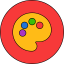 paleta de color icon