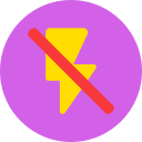 flash apagado icon