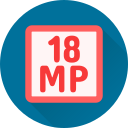 Megapixel icon