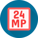 Megapixel icon
