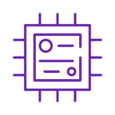 conjunto de chips de cpu icon