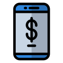 dinero digital icon