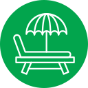 cama solar icon