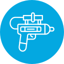 pistola de agua icon