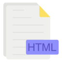 archivo html icon