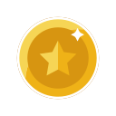 moneda estrella icon