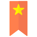 insignia de estrella icon