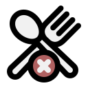 sin comida icon