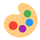 paleta de color icon