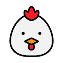 Chicken face 