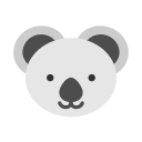 cara de koala icon