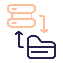 transferencia de datos icon