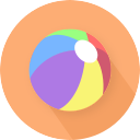 bola de praia icon